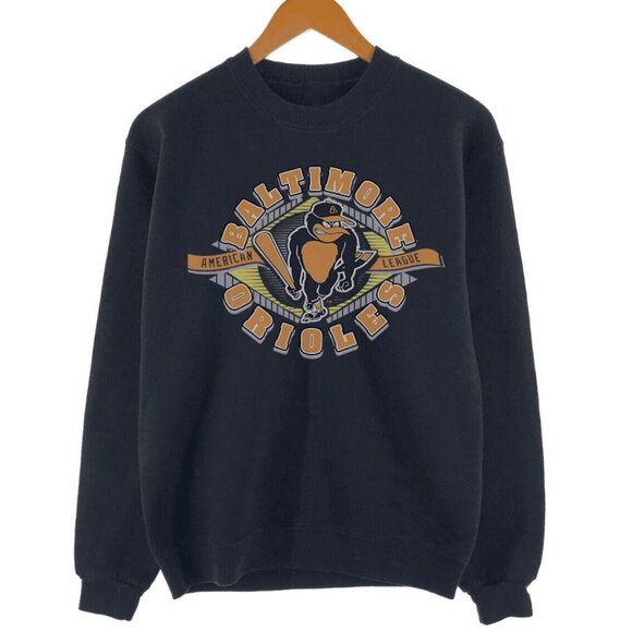 Vintage Baltimore Orioles Sweatshirt, Retro 1998 Baltimore Orioles MLB Baseball - Picture 1 of 2
